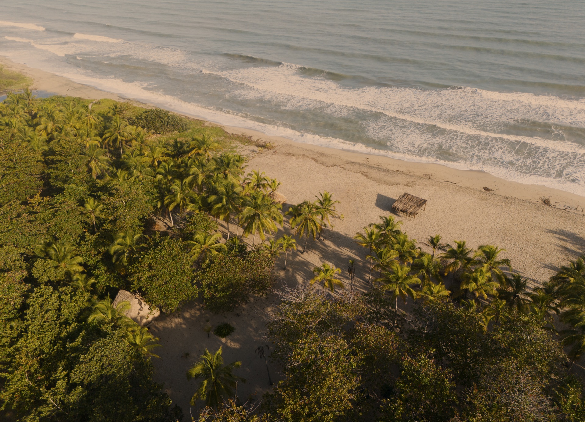Vista aérea Playa Bonita